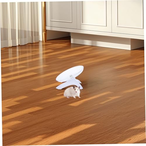 ERINGOGO Leises Hamsterrad Laufrad für Zwerghamster und Kleintiere Geräuscharmes Saucer Design Geräuschloser Lauf Vielseitig für Hamster Rennmäuse und Igel Fördert Bewegung und Gesundheit ERINGOGO Leises Hamsterrad Laufrad für Zwerghamster und Kleintiere Geräuscharmes Saucer Design Geräuschloser Lauf Vielseitig für Hamster Rennmäuse und Igel Fördert Bewegung und Gesundheit von ERINGOGO