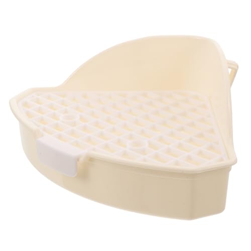 ERINGOGO Meerschweinchen kleines Töpfchen Ratte Hund Hamster Häschen Toilette Chinchilla-Eck-Katzentoilette Urinal-Töpfchen für Haustiere Haustierkäfig Plastik Weiß ERINGOGO Meerschweinchen kleines Töpfchen Ratte Hund Hamster Häschen Toilette Chinchilla-Eck-Katzentoilette Urinal-Töpfchen für Haustiere Haustierkäfig Plastik Weiß von ERINGOGO
