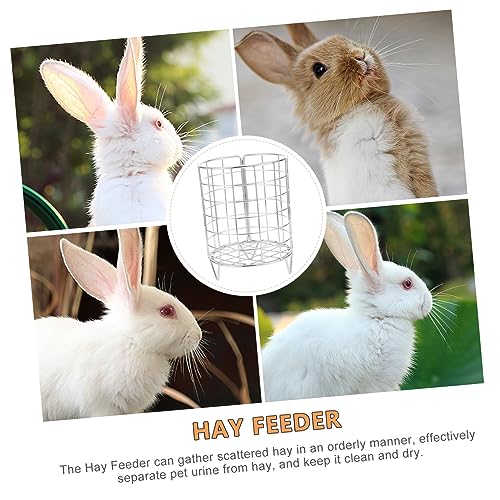 ERINGOGO Metall Heuraufe Futterspender für Kaninchen Meerschweinchen Kleintiere Langlebig Platzsparend aus Eisen Geeignet für Hasen Chinchilla Vögel Kleine Haustiere ERINGOGO Metall Heuraufe Futterspender für Kaninchen Meerschweinchen Kleintiere Langlebig Platzsparend aus Eisen Geeignet für Hasen Chinchilla Vögel Kleine Haustiere von ERINGOGO