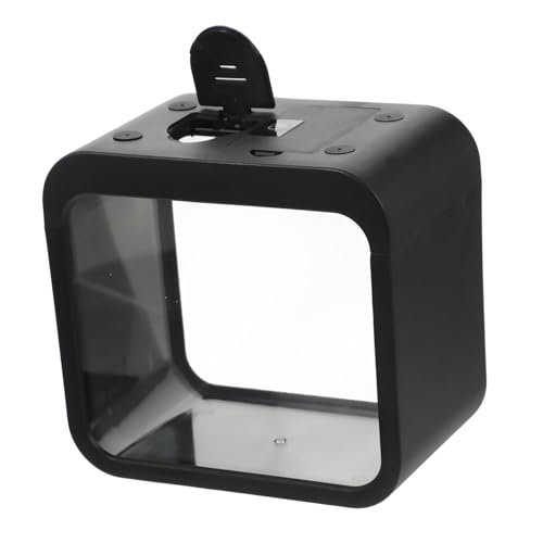 ERINGOGO Mini Aquarium mit LED Beleuchtung Transparenter Kleiner Kampffisch Zuchtbehälter Kompakt und Leicht zu Reinigen Geeignet als Desktop Aquarium Ornament für Goldfische und Kleine ERINGOGO Mini Aquarium mit LED Beleuchtung Transparenter Kleiner Kampffisch Zuchtbehälter Kompakt und Leicht zu Reinigen Geeignet als Desktop Aquarium Ornament für Goldfische und Kleine von ERINGOGO