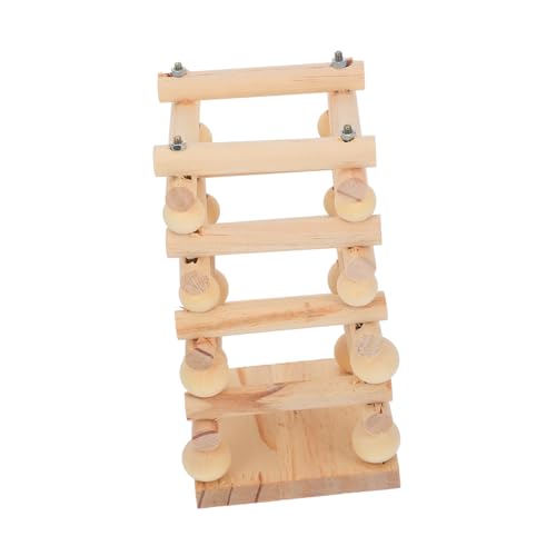 ERINGOGO Multifunktionaler Kaninchenfutterspender aus Holz Lustiger Futterständer für Kleintiere für Heu und Gras Passend für Kaninchen Meerschweinchen und Andere Nager von ERINGOGO