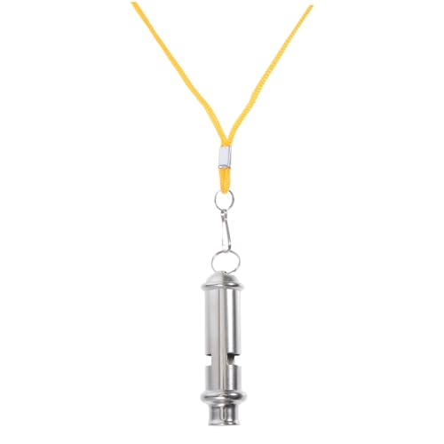 ERINGOGO Outdoor Survival Wing Taubenflöte Trainingswerkzeug Für Taubenpfeife Notfall Hundepfeife Training Campingpfeife Taubenruf Bootspfeife Silber Edelstahl von ERINGOGO