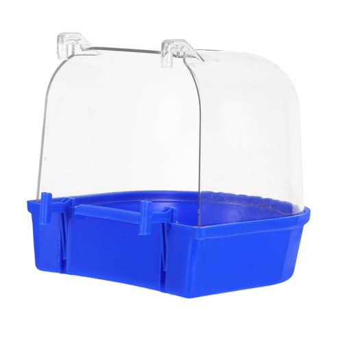 ERINGOGO Parrot Shower Box Kunststoff-vogelbad Für Käfige Leicht Zu Reinigendes Wassersystem Für Kleine Vögel Wie Wellensittiche Und Nymphensittiche Zubehör Für Vogelkäfige ERINGOGO Parrot Shower Box Kunststoff-vogelbad Für Käfige Leicht Zu Reinigendes Wassersystem Für Kleine Vögel Wie Wellensittiche Und Nymphensittiche Zubehör Für Vogelkäfige von ERINGOGO