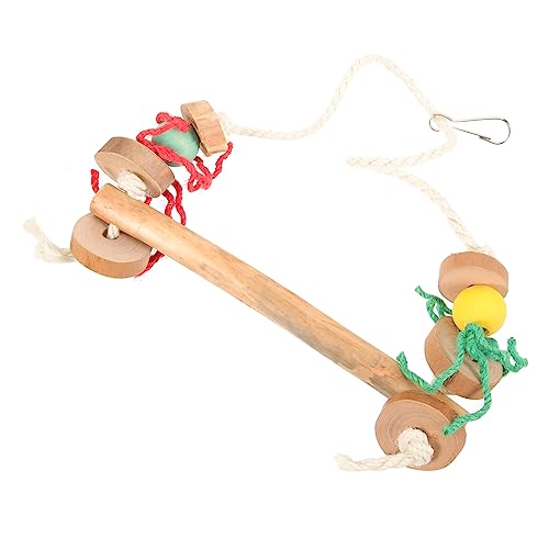 ERINGOGO Parakeet Stand Swing Robuste Holzschaukel Für Vögel Für Papageien Und Wellensittiche Spielzeug Balance Und Koordination ERINGOGO Parakeet Stand Swing Robuste Holzschaukel Für Vögel Für Papageien Und Wellensittiche Spielzeug Balance Und Koordination von ERINGOGO