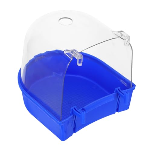 ERINGOGO Papageienbadewanne Sittichbad Für Käfig Haustierkäfig Durchsichtig Für Käfig Vogelkäfigbad Vogelzubehör Vogelkäfigzubehör Vogelbadewanne Abs Blau ERINGOGO Papageienbadewanne Sittichbad Für Käfig Haustierkäfig Durchsichtig Für Käfig Vogelkäfigbad Vogelzubehör Vogelkäfigzubehör Vogelbadewanne Abs Blau von ERINGOGO