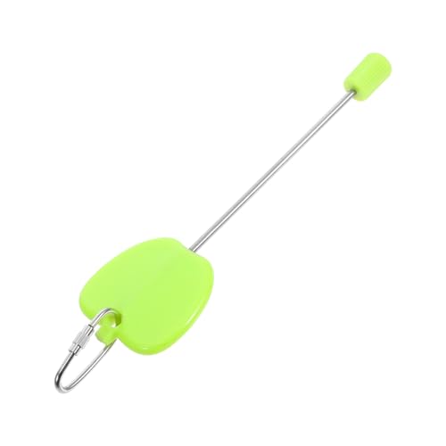 ERINGOGO Papageienfruchtgabel Kuchenprüfnadeln Kuchentester Obstkäfig Vogelfutter Fruchtgabel Vogelstangen Für Käfig Vogel-spinnspielzeug Fruchtpapageispieß Rostfreier Stahl Light Green von ERINGOGO