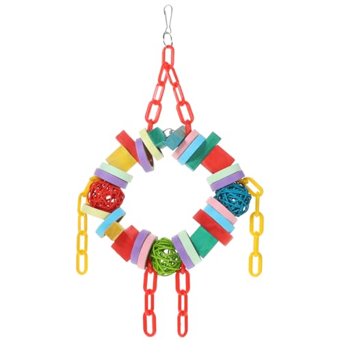 ERINGOGO Papageienspielzeug Vogel Schredderspielzeug Vogel Hängespielzeug Papageienkäfig Schredderspielzeug Papageienkäfig Kauspielzeug Hängendes Sittichspielzeug Vogelkäfig ERINGOGO Papageienspielzeug Vogel Schredderspielzeug Vogel Hängespielzeug Papageienkäfig Schredderspielzeug Papageienkäfig Kauspielzeug Hängendes Sittichspielzeug Vogelkäfig von ERINGOGO