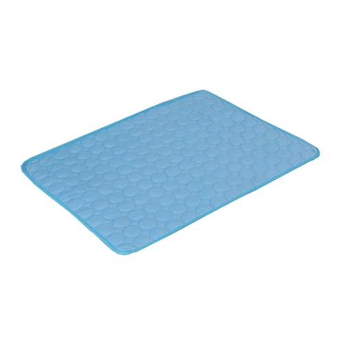 ERINGOGO Pet Pad Sommer Kühlmatte für Haustiere Atmungsaktive Große Kühlmatte für Hunde und Katzen XL Faltbar rutschfest für Hundebett Transportbox und Sofa Blaue Umrandung ERINGOGO Pet Pad Sommer Kühlmatte für Haustiere Atmungsaktive Große Kühlmatte für Hunde und Katzen XL Faltbar rutschfest für Hundebett Transportbox und Sofa Blaue Umrandung von ERINGOGO