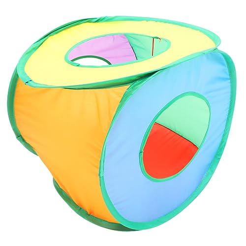 ERINGOGO Pop-up-katzenwürfel Doppelt Hasenversteck Entzückendes Katzenversteck Bedeckt Transparent Faltbares Katzenzelt Gehäuse Wandbehänge Katzenminze Spiel Isoliert Käfig 190t Polyester von ERINGOGO