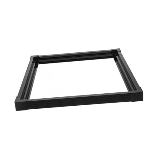 ERINGOGO Randstreifen Für Aquarien Tank Schwarz Klein Schutz Randbeschnitt Randleisten Aus Kunststoff Plastik Black von ERINGOGO