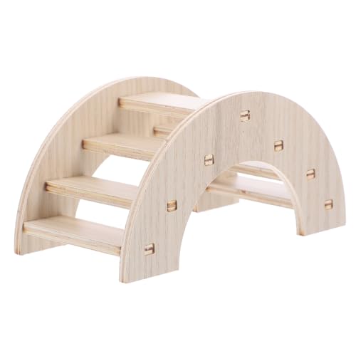 ERINGOGO Rattenspielzeug Hamsterversteck Hamsterleiter Hamsterkauspielzeug Hamsterkletterplattform Meerschweinchenrampe Haustierkletterbrücke Meerschweinchenspielzeug Spielplatz ERINGOGO Rattenspielzeug Hamsterversteck Hamsterleiter Hamsterkauspielzeug Hamsterkletterplattform Meerschweinchenrampe Haustierkletterbrücke Meerschweinchenspielzeug Spielplatz von ERINGOGO