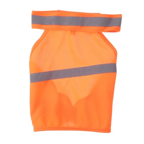 ERINGOGO Reflektierende Sicherheitsweste für Hunde Verstellbar Atmungsaktiv Fluoreszierendes Orange Leichte Warnweste für Kleine Hunde zum Laufen Wandern und Spaziergänge im Sommer ERINGOGO Reflektierende Sicherheitsweste für Hunde Verstellbar Atmungsaktiv Fluoreszierendes Orange Leichte Warnweste für Kleine Hunde zum Laufen Wandern und Spaziergänge im Sommer von ERINGOGO