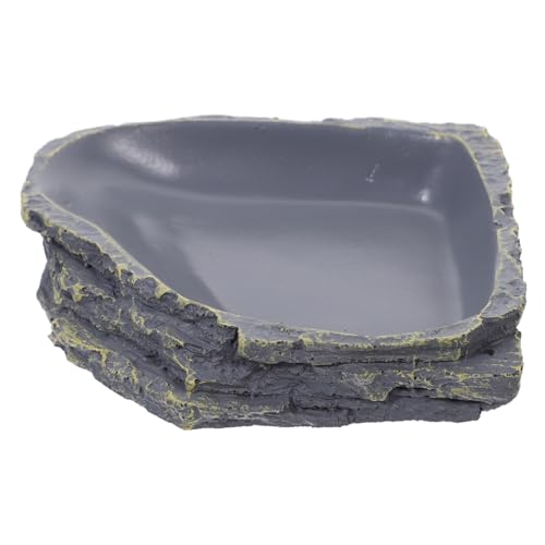 ERINGOGO Reptilien Futter und Wassernapf aus Robustem Resin Naturgetreues Design Auslaufsicher Geeignet für Schildkröten Eidechsen Geckos und Kleine Reptilien im Terrarium ERINGOGO Reptilien Futter und Wassernapf aus Robustem Resin Naturgetreues Design Auslaufsicher Geeignet für Schildkröten Eidechsen Geckos und Kleine Reptilien im Terrarium von ERINGOGO