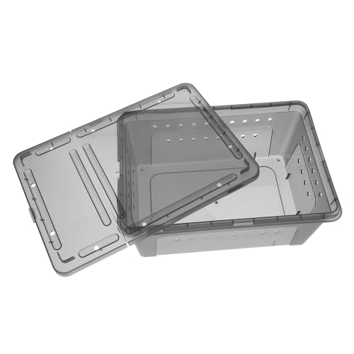 ERINGOGO Reptilien Futterbox Für Spinnen Skorpione Eidechsen Transparente Futter Und Brutkasten Mit Belüftung Für Haustiere Zu Reinigen Beobachten von ERINGOGO