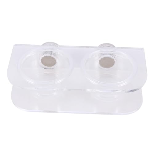 ERINGOGO Reptilien Futternapf Teilig Magnetisch Befestigt Kleiner Wassernapf Futter und Wasserschale Für Schildkröten Eidechsen Frösche Terrarien Zubehör von ERINGOGO