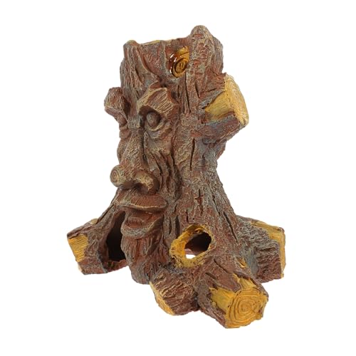 ERINGOGO Reptilien Versteck Höhle aus Resin Ornament für Terrarium Spezielles Baumloch Design Dunkel und Langlebig Geeignet für Schlangen Eidechsen und Klettertiere Sicherer Rückzugsort ERINGOGO Reptilien Versteck Höhle aus Resin Ornament für Terrarium Spezielles Baumloch Design Dunkel und Langlebig Geeignet für Schlangen Eidechsen und Klettertiere Sicherer Rückzugsort von ERINGOGO