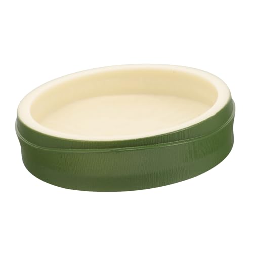 ERINGOGO Reptilien Wasserhalter Wasserschale Reptilien Bartagamen Futterschale Tasse Tier Trinkwassertank Snack Terrarium Futterbecken Hühnerfutterspender Große Reptilien von ERINGOGO