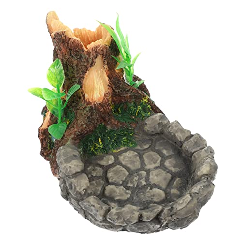 ERINGOGO Reptilien Wasserschale für Schildkröten und Eidechsen Langlebige Futter und Wasserschale aus Hochwertigem Resin für Terrarien zu Reinigen Lösung ERINGOGO Reptilien Wasserschale für Schildkröten und Eidechsen Langlebige Futter und Wasserschale aus Hochwertigem Resin für Terrarien zu Reinigen Lösung von ERINGOGO