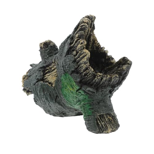 ERINGOGO Reptilien-versteck, Höhle, Aquarium, Süßwasserharz, Baumstamm-Ornament Für Gecko-Becken, Zubehör, Aquarium-Dekorationen ERINGOGO Reptilien-versteck, Höhle, Aquarium, Süßwasserharz, Baumstamm-Ornament Für Gecko-Becken, Zubehör, Aquarium-Dekorationen von ERINGOGO
