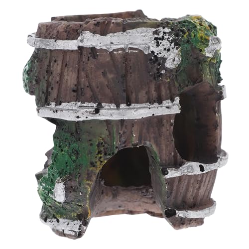 ERINGOGO Reptilienversteck Abs Höhle Kleintier Unterschlupf Sicheres Versteck für Spinnen Skorpione Aquarium Dekoration Terrarium Gecko Habitat ERINGOGO Reptilienversteck Abs Höhle Kleintier Unterschlupf Sicheres Versteck für Spinnen Skorpione Aquarium Dekoration Terrarium Gecko Habitat von ERINGOGO