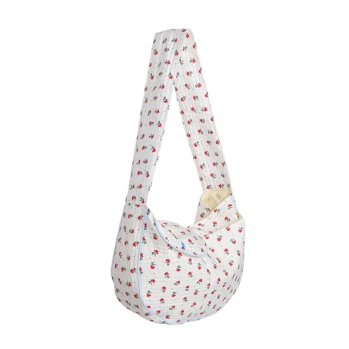 ERINGOGO Rucksack Für Haustiere Katze Mit Umhängetasche Kleine Hundetragetasche Katzentasche Hundetragerucksack Haustiertragerucksack Tragetasche Für Welpen Cartoon-Schultertasche Polyester von ERINGOGO