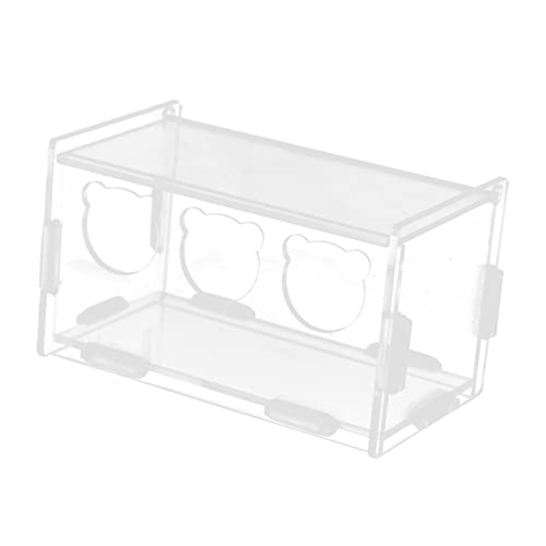 ERINGOGO Rutin Hühnerfutternapf aus Transparente Futterbox für Geflügel Leicht zu Reinigen für Hühner Küken und Vögel Futterspender für Haustiere mit Einfacher Struktur ERINGOGO Rutin Hühnerfutternapf aus Transparente Futterbox für Geflügel Leicht zu Reinigen für Hühner Küken und Vögel Futterspender für Haustiere mit Einfacher Struktur von ERINGOGO