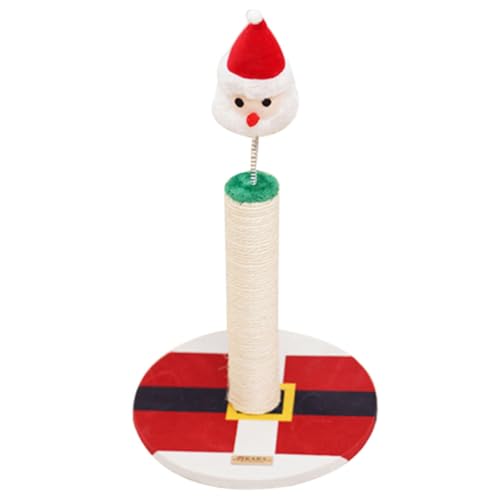 ERINGOGO Santa Claus Cat Scratch Katzenspielzeug Kratzer Kratzunterlage Für Katzen Kratzbäume Für Katzen Seil Für Katzenkratzbaum Kratzbäume Für Wohnungskatzen Guck-guck Katze Kratzt Sisal ERINGOGO Santa Claus Cat Scratch Katzenspielzeug Kratzer Kratzunterlage Für Katzen Kratzbäume Für Katzen Seil Für Katzenkratzbaum Kratzbäume Für Wohnungskatzen Guck-guck Katze Kratzt Sisal von ERINGOGO