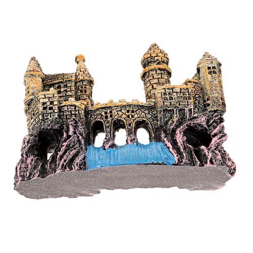 ERINGOGO Schloss im europäischen Stil bunt gefälscht Mini Form klein Zier Landschaftsschloss für Aquarium Schloss-Aquariumdekorationen Aquarienschlossdekoration dekorative Aquarienburg Harz ERINGOGO Schloss im europäischen Stil bunt gefälscht Mini Form klein Zier Landschaftsschloss für Aquarium Schloss-Aquariumdekorationen Aquarienschlossdekoration dekorative Aquarienburg Harz von ERINGOGO