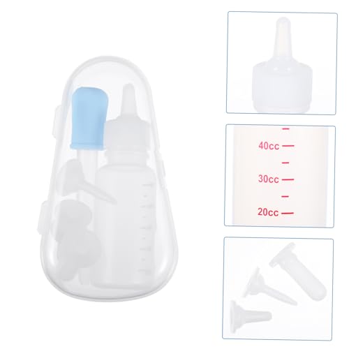 ERINGOGO Sichere Haustier aufzuchtflasche mit Tropfer Präzise Messung Inklusive Aufbewahrungsbox für Welpen und Kätzchen Leicht zu Reinigen Stabile Materialien zur Kontrollierten Fütterung ERINGOGO Sichere Haustier aufzuchtflasche mit Tropfer Präzise Messung Inklusive Aufbewahrungsbox für Welpen und Kätzchen Leicht zu Reinigen Stabile Materialien zur Kontrollierten Fütterung von ERINGOGO