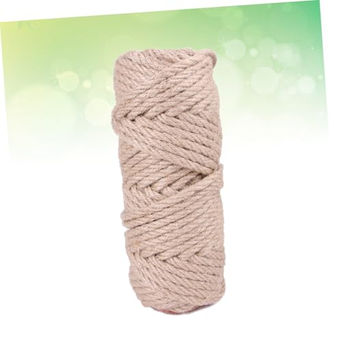 ERINGOGO Sisal Seil Langlebig Robust für Katzenkratzbaum Zubehör Kratzsäule Kletterwand Ersatzmaterial Katzen Schutz Möbel von ERINGOGO