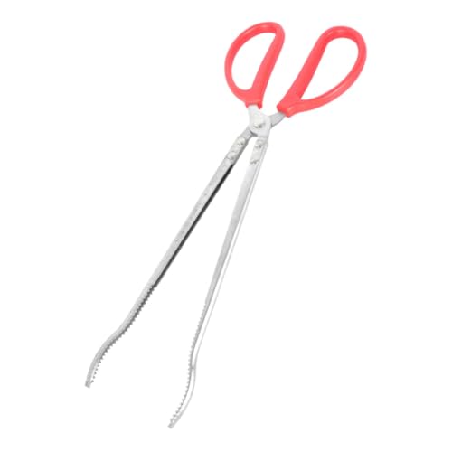 ERINGOGO Snake Catching Tool Schlangengreifer-Tool Schlangenfänger Futterzange für Schlangen Schlangenhaken für Reptilien Reptilien-Futterclip Reptilienfütterungsinstrument Rostfreier von ERINGOGO