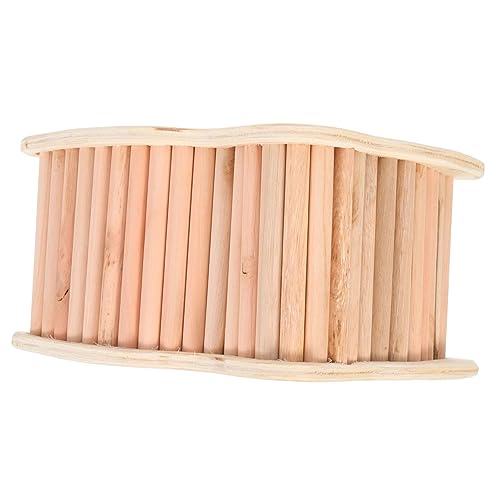 ERINGOGO Spielzeugbrücke Haustier Hamster Plattform Hamsterlauf Klettern Große Leiter Für Den Innenbereich Hamsterspielzeug Meerschweinchenspielzeug Meerschweinchenzubehör von ERINGOGO