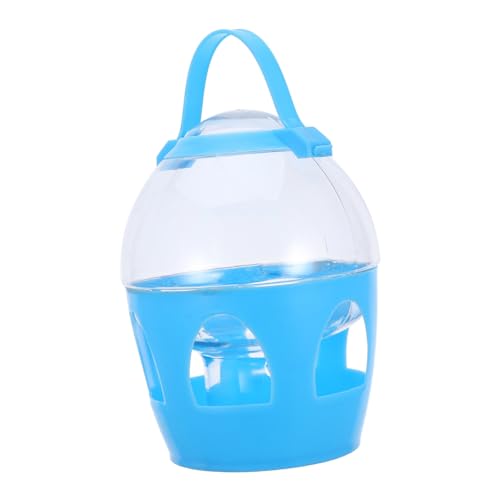 ERINGOGO Tauben Wasserspender PVC Trinkflasche Langlebig Abnehmbar Rund Einfache Reinigung Vogelkäfig Wasserbehälter für Zucht und Haltung von ERINGOGO