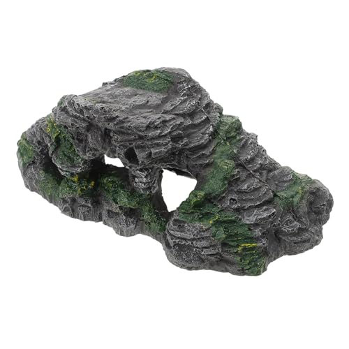 ERINGOGO Terrarium Schildkröte Sonnenplattform Simulation Steingarten Reptilienversteck Terrarium Landschaftsbau Dekoration von ERINGOGO