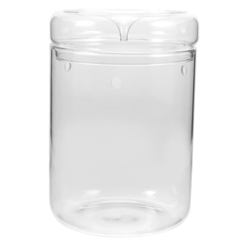 ERINGOGO Terrarium für Mooslandschaften Transparenter Pflanzenhalter mit Deckel DIY Mikrolandschaftsbehälter Kreative Tischdekoration für Wohnzimmer und Büro von ERINGOGO