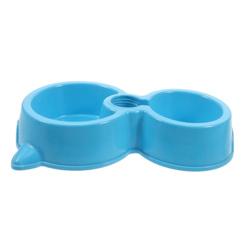 ERINGOGO Tierfutter Futterautomat Für Haustiere Hundefutter Für Große Hunde Hundefutterspender Wasserspender Für Hunde Wasserspender Für Welpen Hundetränke Blue Abs von ERINGOGO