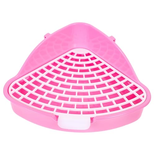 ERINGOGO Töpfchen Für Kleine Haustiere Toilette Für Meerschweinchen Und Andere Kleintiere Hygienische Wurfablage Für Sauberes von ERINGOGO