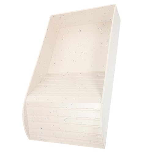 ERINGOGO Tortoise Feeding Dish with Ramp Multifunktionale Reptilien Baskingsplattform aus Langlebigem Kunststoff für Terrarien und Aquarien Geeignet für Schildkröten Frösche und Andere von ERINGOGO