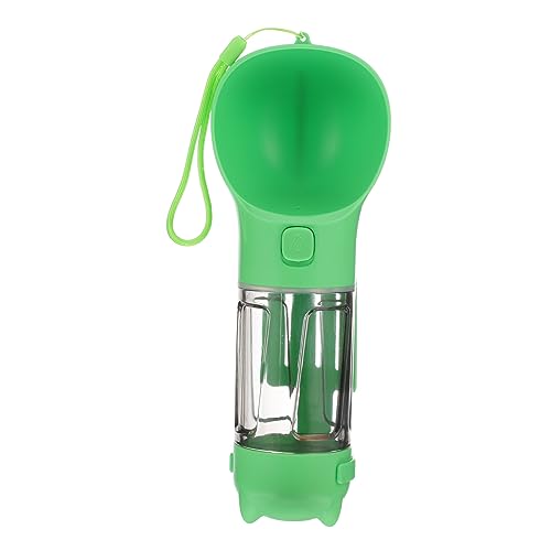 ERINGOGO Tragbare Hundewasserflasche Für Unterwegs Multifunktionale Haustiertrinkflasche Mit Futterbehälter Und Tasche Für Hunde Für Outdoor Aktivitäten von ERINGOGO