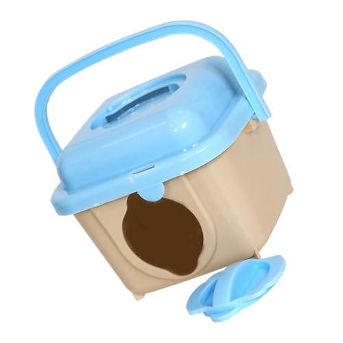 ERINGOGO Tragbarer Hamsterkäfig aus Hochwertigem Kunststoff Leichter Kleintier Transportbox für Hamster Mäuse und Igel Kompakt und Robust für Reisen und Outdoor Einsatz Zufällige Farbe ERINGOGO Tragbarer Hamsterkäfig aus Hochwertigem Kunststoff Leichter Kleintier Transportbox für Hamster Mäuse und Igel Kompakt und Robust für Reisen und Outdoor Einsatz Zufällige Farbe von ERINGOGO