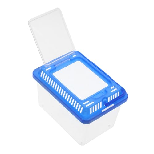 ERINGOGO Tragbares Aquarium Mit Deckel Schildkrötenträger Aquarium Für Schildkröten Tragetank Schildkrötenaquarium Tragetank Aquarien Für Kunststoff Lagertanks Mini Aquarium von ERINGOGO