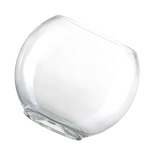 ERINGOGO Transparente Fischschale Für Dekorativer Betta Und Goldfischtank Für Zuhause Büro Und Garten Stilvolles Pflanzgefäß Für Blumen Und Pflanzenwachstum von ERINGOGO