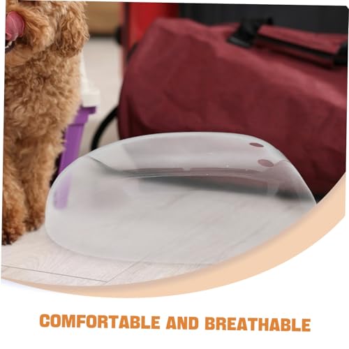 ERINGOGO Transparente Haustier-transportkapsel mit Belüftungslöchern Austauschbare Bubble Window Tür für Tier-Rucksack Klare Sicht Einfache Reinigung Passend für Kleine Hunde Katzen von ERINGOGO