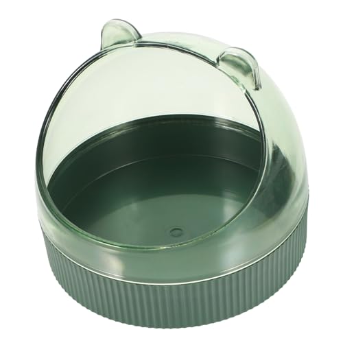 ERINGOGO Transparenter Hamster Futternapf aus Sicherer Futter und Wassernapf für Kleintiere Wie Chinchilla und Stabile Schale gegen Verschütten Einfach zu Reinigen für Käfige von ERINGOGO