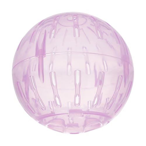 ERINGOGO Transparenter Hamster-übungsball, Kleintier-laufball Für Käfig, 10 cm Durchmesser, Rennmaus-laufball, Lustiges Haustier-laufball-Spielzeug von ERINGOGO