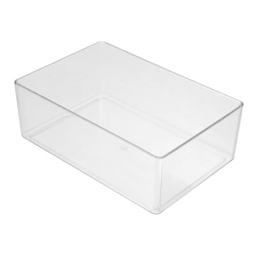 ERINGOGO Transparentes Hamster Sandbad Kunststoff Badewanne mit Glatten Kanten Kleines Haustier Badbecken für Hamster und Meerschweinchen Praktisches Langlebiges Sandbadbehälter für von ERINGOGO