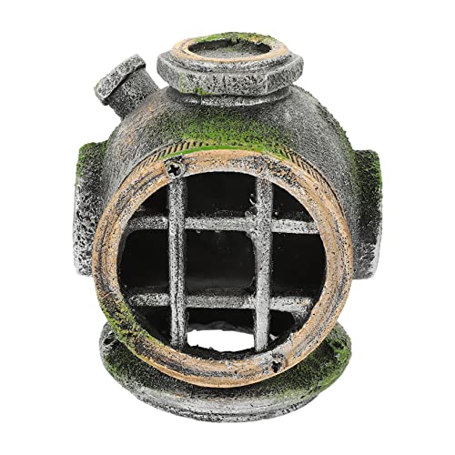 ERINGOGO Unterwasserfische Spielplatz Dekoration Simulation Von Schiffswrack Ornament Für Aquarien Kreative Fischtankverzierung Ansprechendem Design Für Fischtankhaus ERINGOGO Unterwasserfische Spielplatz Dekoration Simulation Von Schiffswrack Ornament Für Aquarien Kreative Fischtankverzierung Ansprechendem Design Für Fischtankhaus von ERINGOGO