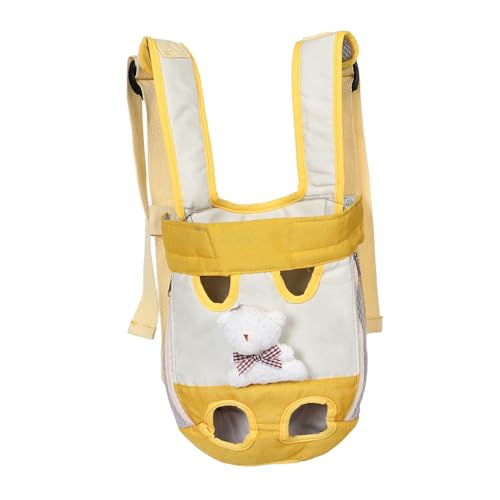 ERINGOGO Verstellbarer Haustier-Rucksack Frontträger mit Atmungsaktivem Außenmaterial für Kleine und Mittelgroße Hunde Katzen Welpen Bequemer Transport für Wandern Camping Reisen ERINGOGO Verstellbarer Haustier-Rucksack Frontträger mit Atmungsaktivem Außenmaterial für Kleine und Mittelgroße Hunde Katzen Welpen Bequemer Transport für Wandern Camping Reisen von ERINGOGO