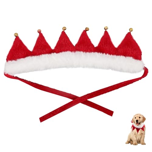 ERINGOGO Verstellbares Weihnachts Hundehalsband mit Glocken Festliches Atmungsaktives Katzen und Hundehalsband für Weihnachtsfeiern Foto Shootings und Festliche Anlässe ERINGOGO Verstellbares Weihnachts Hundehalsband mit Glocken Festliches Atmungsaktives Katzen und Hundehalsband für Weihnachtsfeiern Foto Shootings und Festliche Anlässe von ERINGOGO