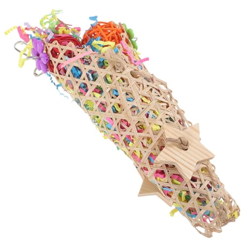 ERINGOGO Papageien Spielzeug Aus Natürlichem Material Hängendes Kauspielzeug Für Vögel Multifunktionales Birdcage Zubehör Zur Beschäftigung Und Dekoration Sicher Und Für Ihre ERINGOGO Papageien Spielzeug Aus Natürlichem Material Hängendes Kauspielzeug Für Vögel Multifunktionales Birdcage Zubehör Zur Beschäftigung Und Dekoration Sicher Und Für Ihre von ERINGOGO